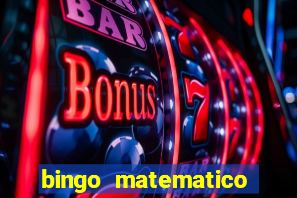 bingo matematico para ensino medio